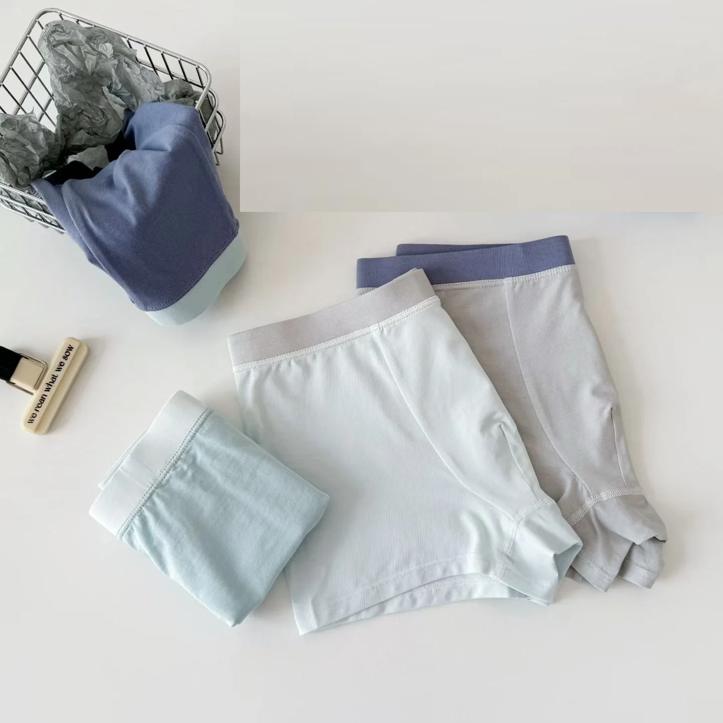 new high quality boys boxer shorts panties kids solid 95%cotton children underwear 8-18year 4pcs/lot fashion students adolescent