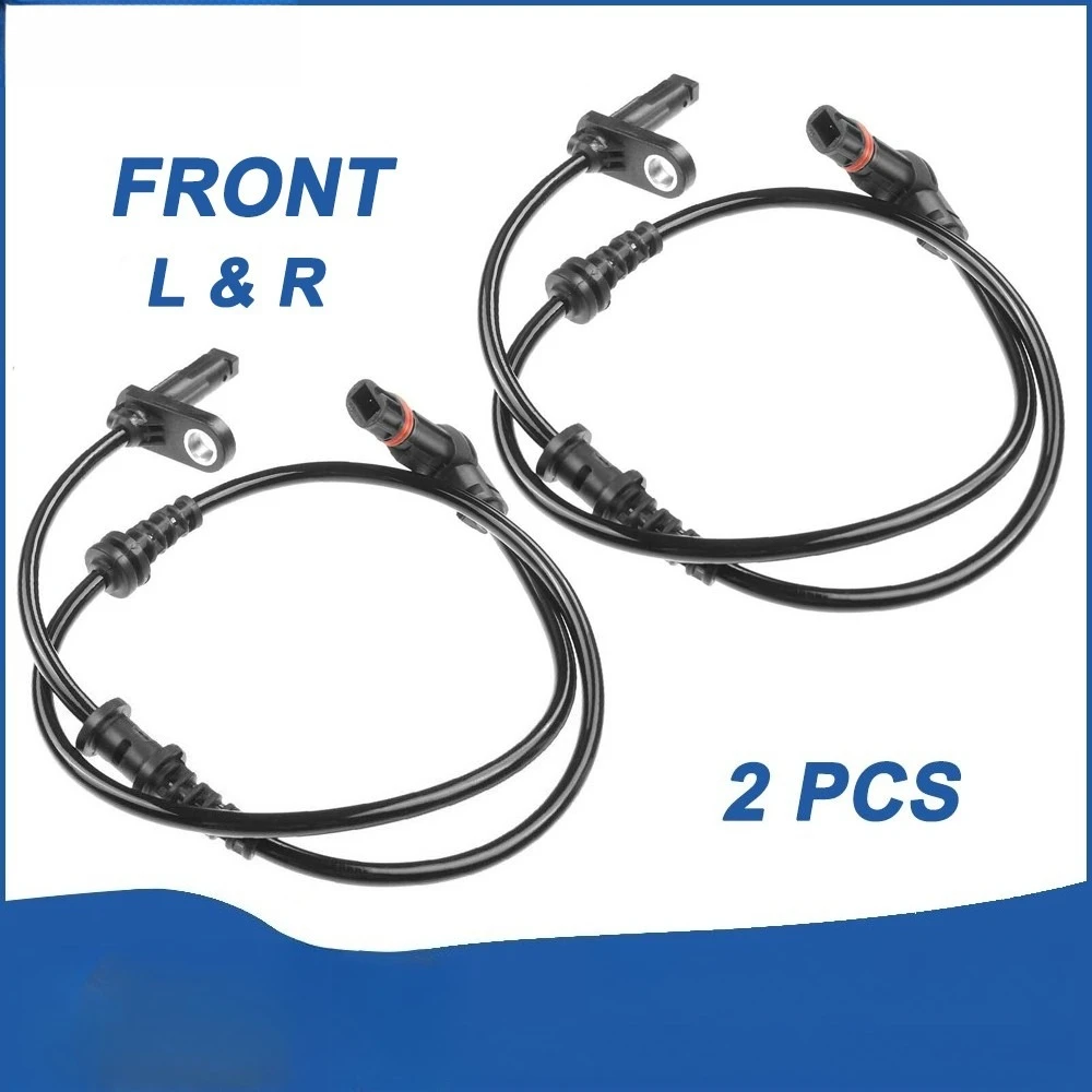 2PCS NEW ABS Sensors Front Left&Right for Mercedes-Benz E350 2010-2013 V6 3.5L C207 Series,E550 2012-2013 V8 4.7L C207 Series