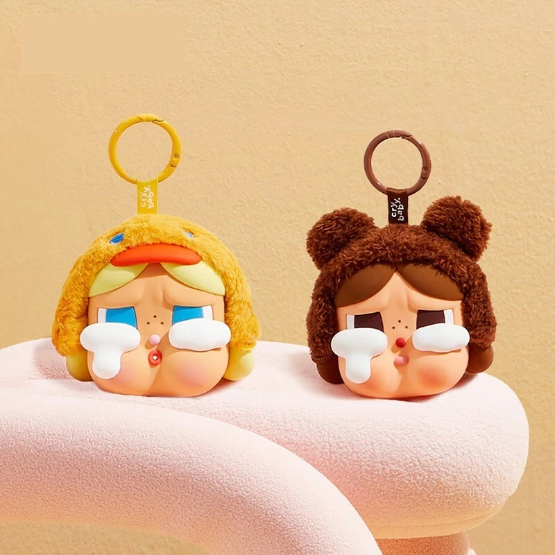 

New Genuine Crybaby Crying Again Tear Factory Series Earphone Bag Crying Bear Crying Duck Trendy Fashion Pendant Gifts