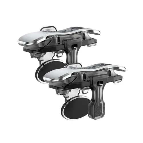 Gatillo de juego para mando de teléfono móvil PUBG, Joystick de disparo L1 R1, botón de llave, accesorios para juegos, 2 uds.