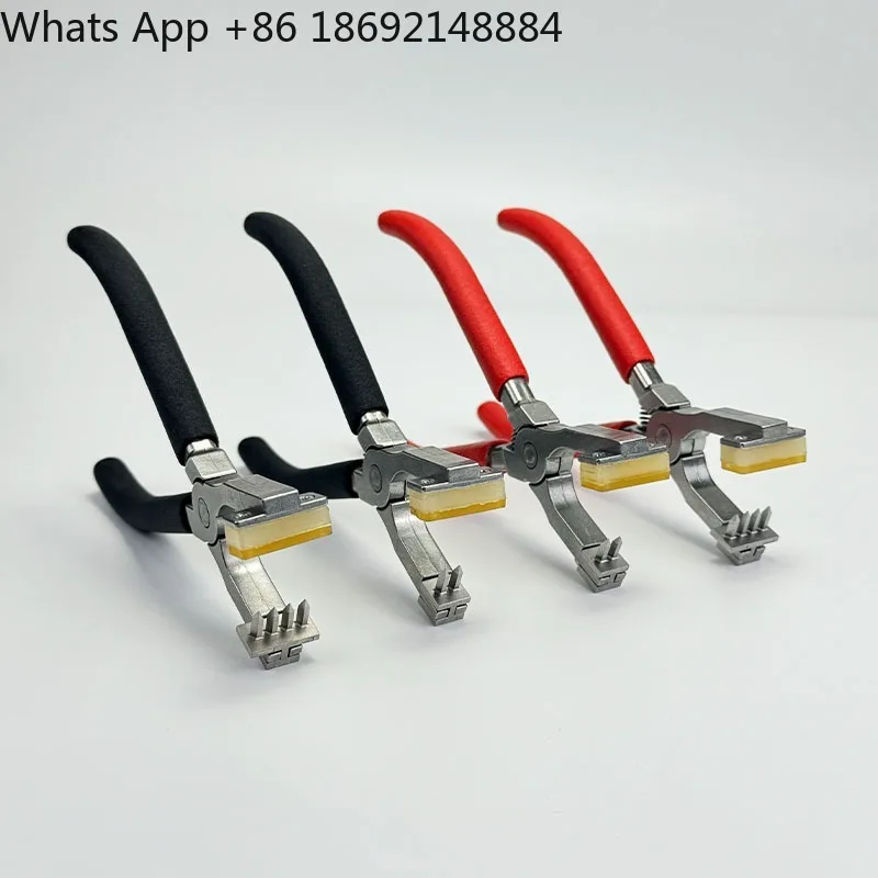 DIY leather tools, chopping pliers punching 2 + 4mm hole pressing pliers, replaceable silent chopping, hole puncher