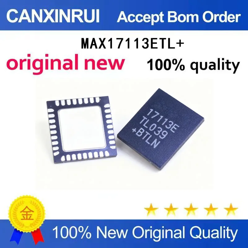 (5-100 Pieces) New stock MAX17113ETL+MAX17113E 17113E