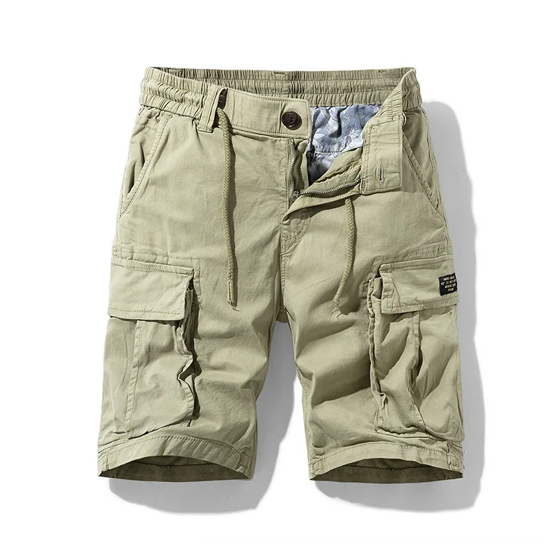 Orna da lavoro casual da uomo, vestibilità dritta ampia, comoda primavera estate, colore puro, vita ortodontica, energia giovanile