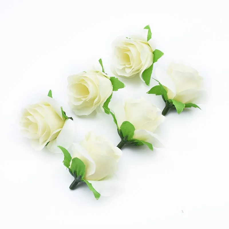 20 stücke Künstliche Pflanzen Dekorative Blumen Brosche Braut Handgelenk Diy Weihnachten Dekorationen für Haus Billig Künstliche Blumen – Detail 14