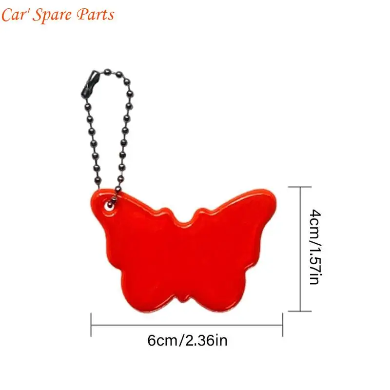 Y4UA Night Safety Safety Keychain Keychain Weatherproof PVC Pendant for Rescips Hift #6