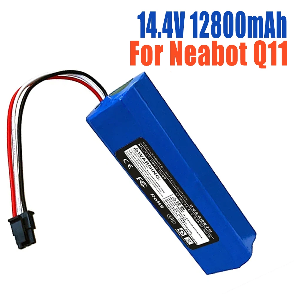 

14.4V 12800mAh Original Rechargeable Li-ion Battery for neabot Robotic vacuum cleaner Q11