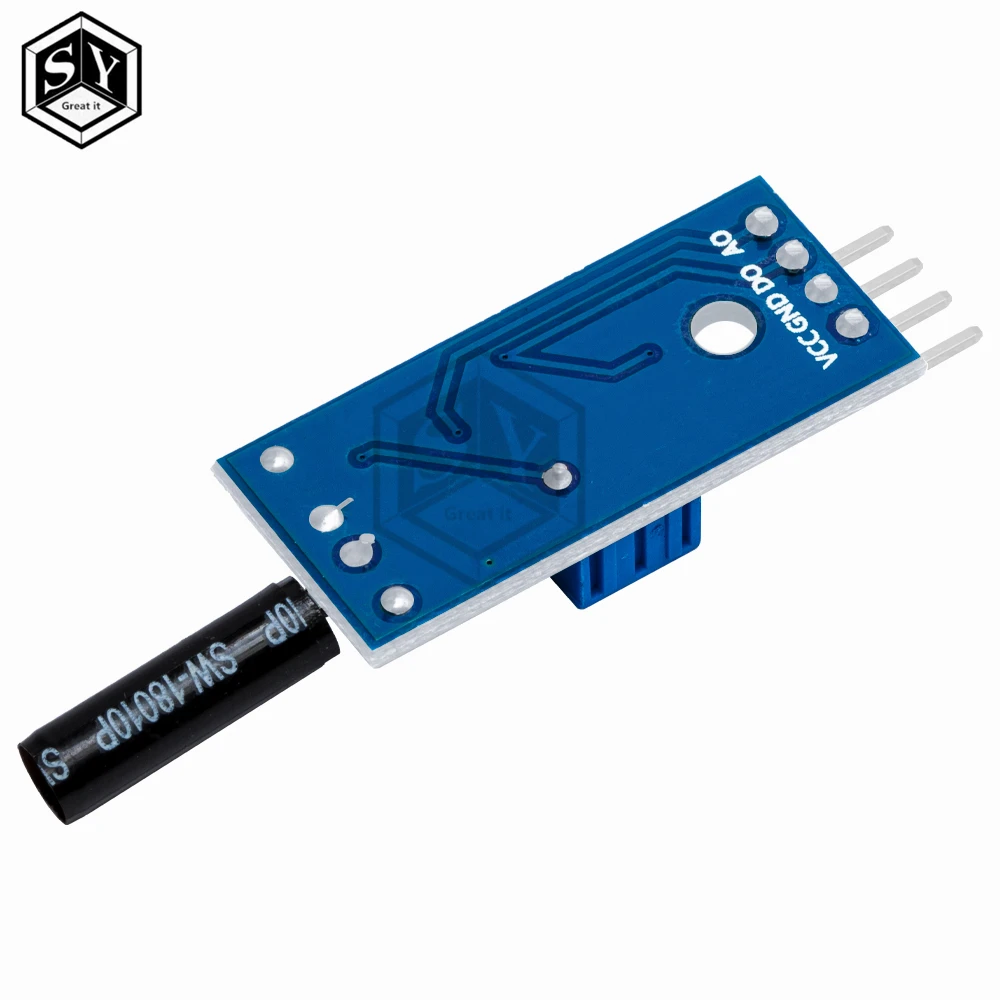 1 piezas gran normalmente abierto shock sensor módulo arduino Módulo sensor de vibración módulo de alarma