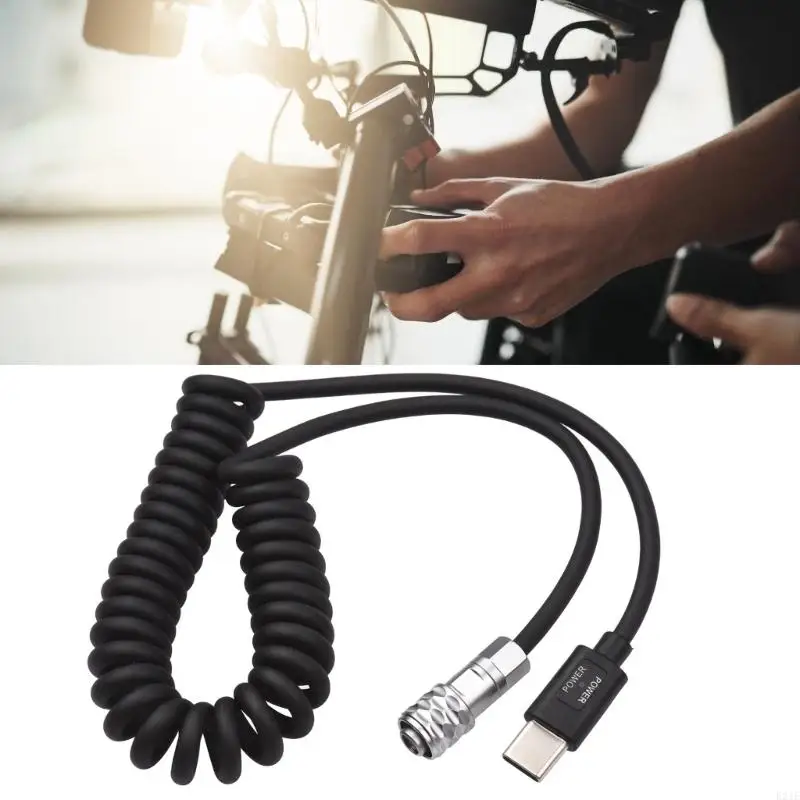 E21E USB PD Power Cable For BMPCC 4K 6K Quick Charging Solution