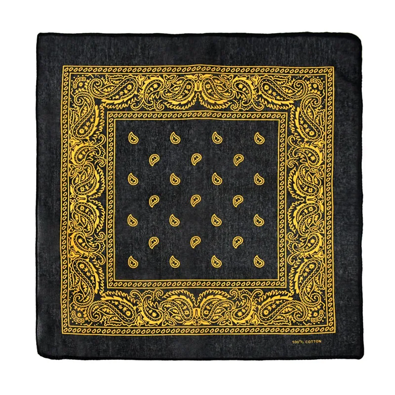 Stirnbänder Baumwolle Print Bandana Kopftuch Headwraps Frauen Designer Kopfbedeckung Doppelseitige Kopfwickel Männer Masken Gesicht Hijab Schals – Detail 6