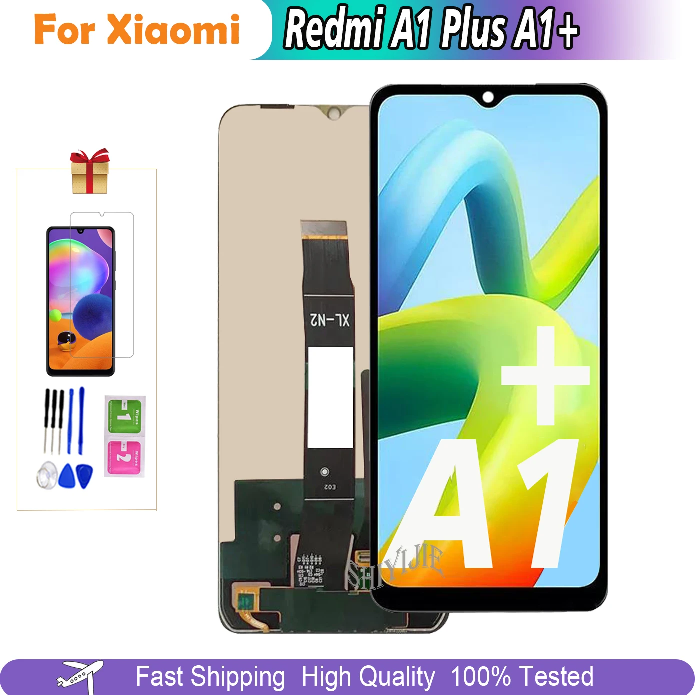 

6.52“Original For Xiaomi Redmi A1 Plus LCD Touch Screen Display Digitizer Assembly For Xiaomi Redmi A1 A1+ 220733SI Screen LCD