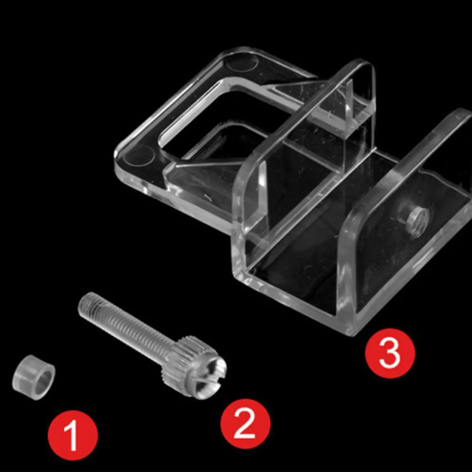 Clip de red ajustable antiescape para acuario y pecera - imagen 4