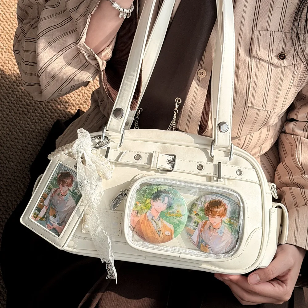 Japanese Original Ita Bag Original Bolsos Mujer Shoulder Crossbady Bags for Women Underarm Bolsas Square Bolsa Zipper Sac Femme