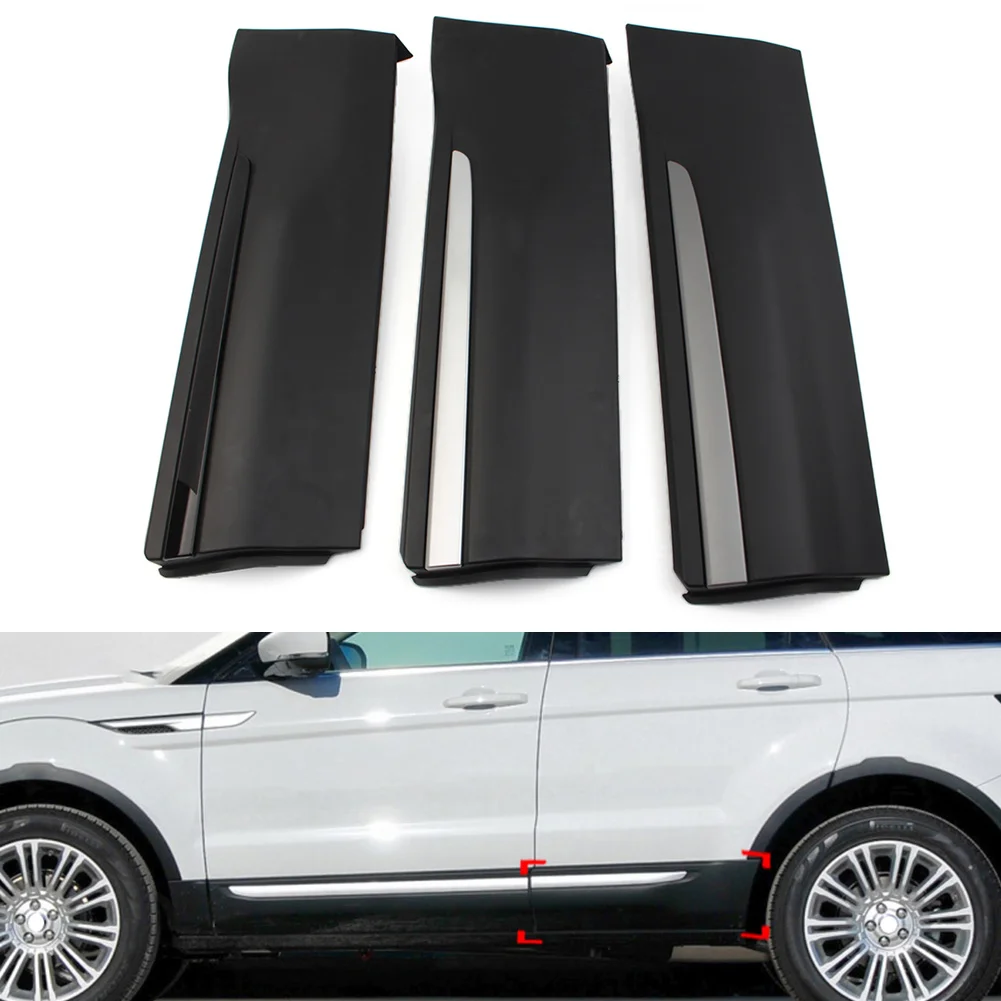 

Car Front/Rear Left Door Exterior Lower Moulding Trim For Land Range Rover Evoque 2012 2013 2014 2015 2016 2017 2018 2019