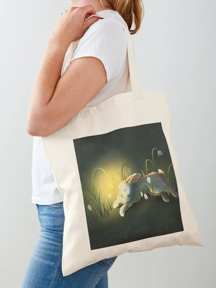 

Snowdrop Bunny Tote Bag Shopping bags supermarket folding bag tote bag luxury women