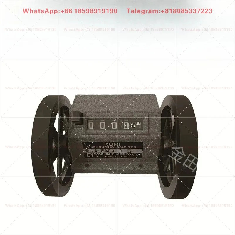 Mechanical Length Code Counter BM3:10-5 M Y Model Textile Winding Equipment Length Measuring Recording Component