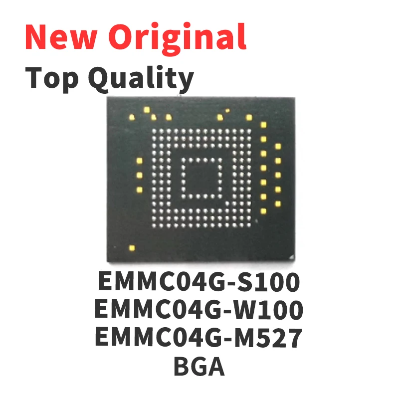 EMMC04G-S100 EMMC04G-W100 EMMC04G-M527 EMMC04G-M627 BGA (1 adet) yeni orijinal çip IC