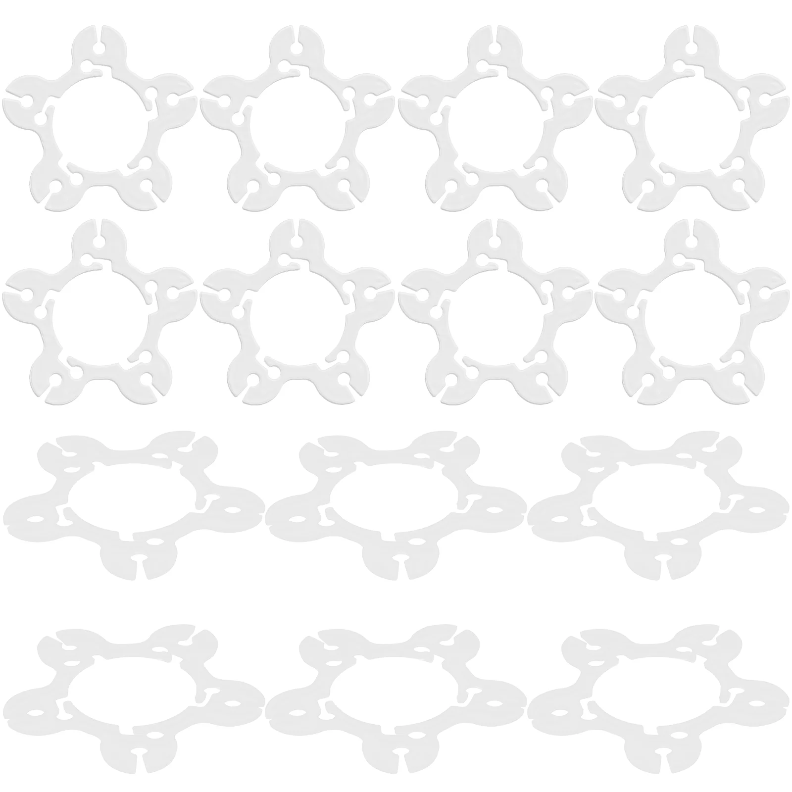 100 Pcs Balloon Arch Clip Balloons Stand Clear Rings Fixing Buckles Folder Connectors Clamp