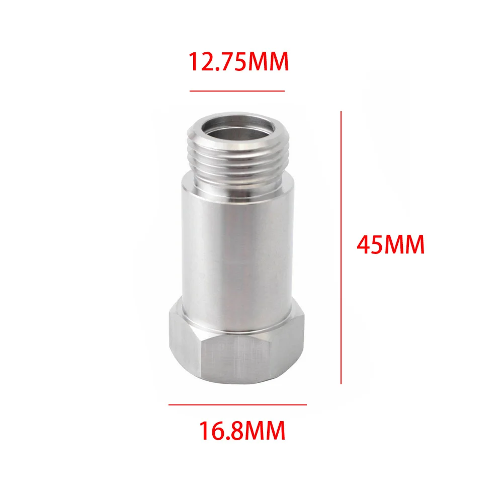 1 Set Car Sensor Oxygen Sensor Shielding Head O2 Sensor Restrictor Fitting with Gas Flow Insert Automotive Sensors Accessories