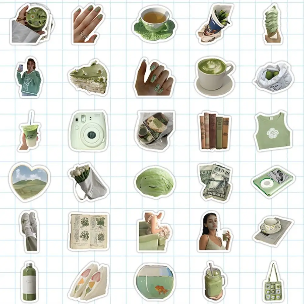 DIY Crafts Blue Gentle Ballet Sticker Decorative Waterproof Girls Romance Diary Sticker Adhesive Hand Account