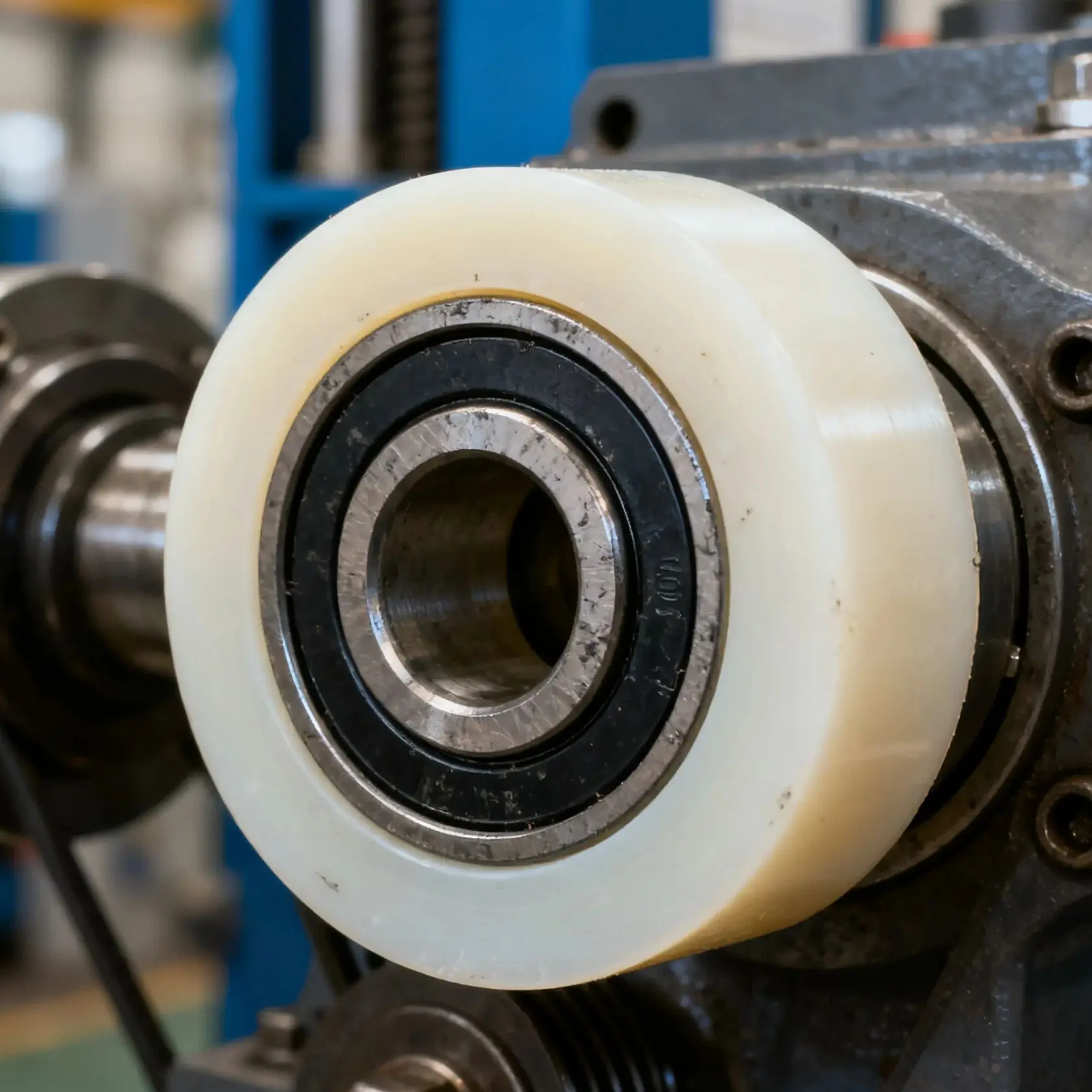 Impact Resistance Low Friction Coefficient Wear Resistance Custom Plastic POM Bearing