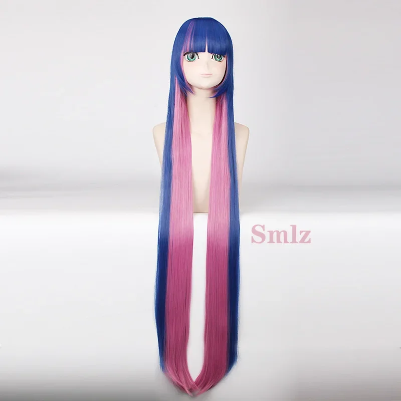 Anime calcinha & meia com garterbelt cosplay heroína anarquia meia cosplay traje vestido preto calcinha meia peruca