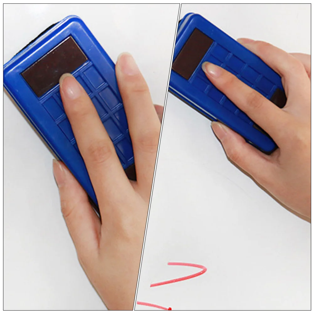 6 個のホワイトボード消しゴム軽量ポータブルオフィス学校家庭教室黒板消しゴムチョーククリーナーに実用的