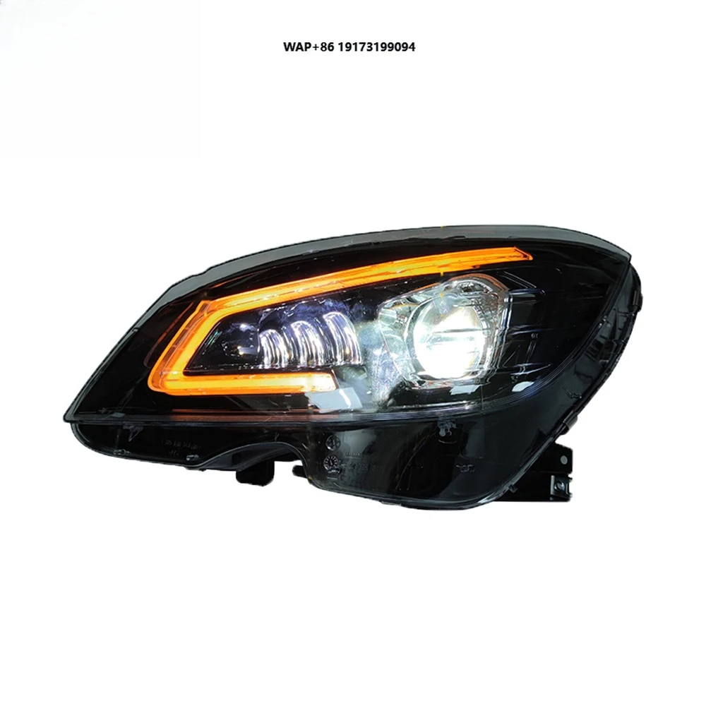 

Car Styling Head Lamp for W204 LED Headlight 2007-2010 Headlights for C200 C300 Bi Xenon Hid DRL Dynamic Signal
