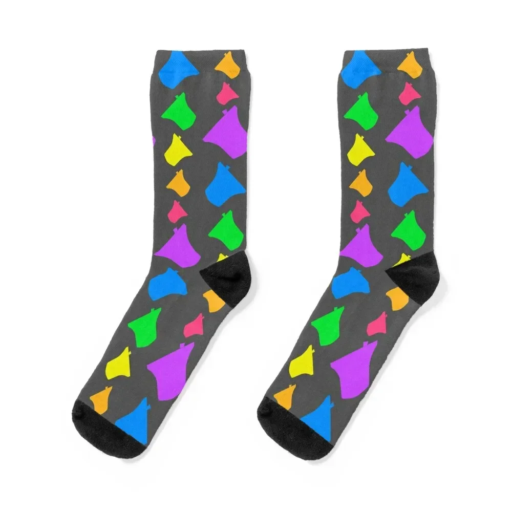 Bell Ringing - RAINBOW BELLS - Vertical A Socks funny gift luxury golf aesthetic Men's Socks Women's