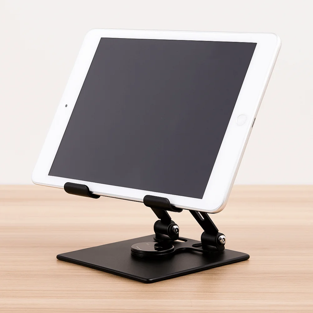

360° Rotation Tablet Stand Heat Dissipation Adjustable Tablet Holder Anti Slip Multi Angle Tablet Phone Bracket Desk Holder