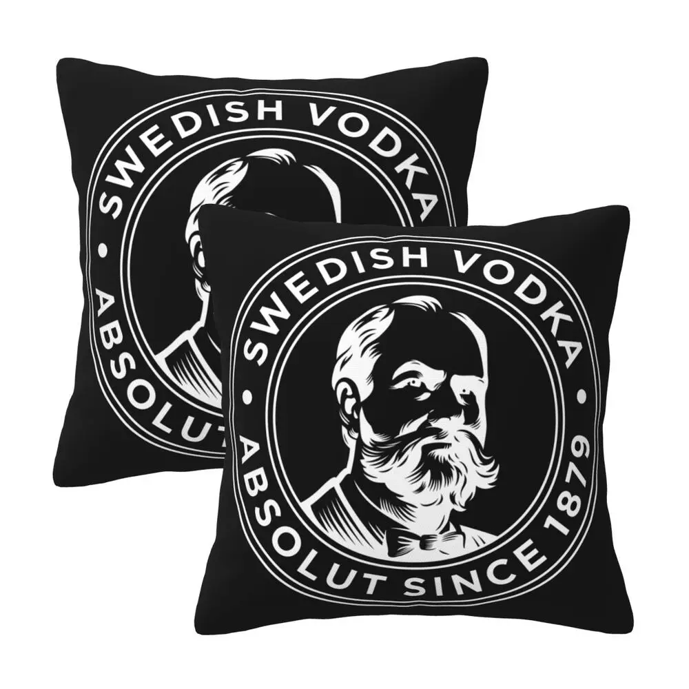 NUEVAS fundas de almohada Absolut Vodka Fashion Fundas de almohada decorativas suaves y acogedoras 2 piezas