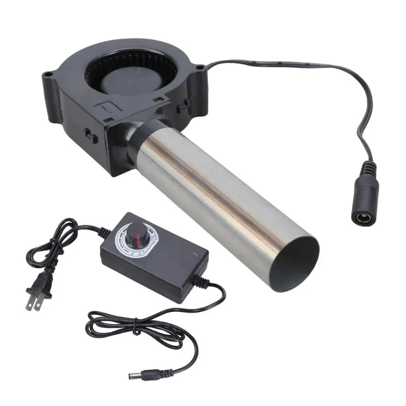 652F High Efficiency 12V Variable Speed Blower Fan For Barbecue Grill Campings Stove Ventilation And Air Circulations