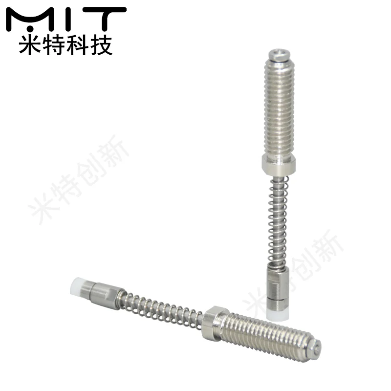 1pcs Bush Built-In Plungers Specialized In Holding Spring Plungers POM Tip Stainless Steel Spring Pins Stroke Pin M6 M8 M10