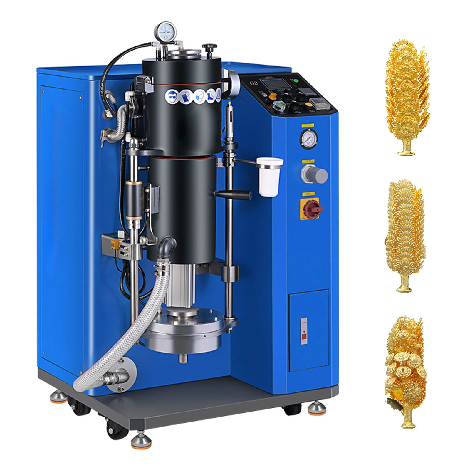 2025 Hot Sale Jewelry Casting Gold Automatic Precious Metal Design Vacuum Press