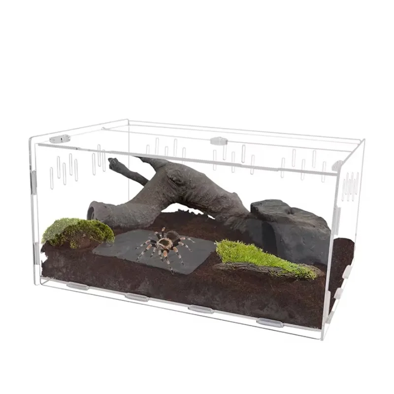 16-x-11x-6-acrylic-reptile-enclosure-feeding-tarantula-habitat-box-reptile-terrarium-acrylic-reptile-display-case
