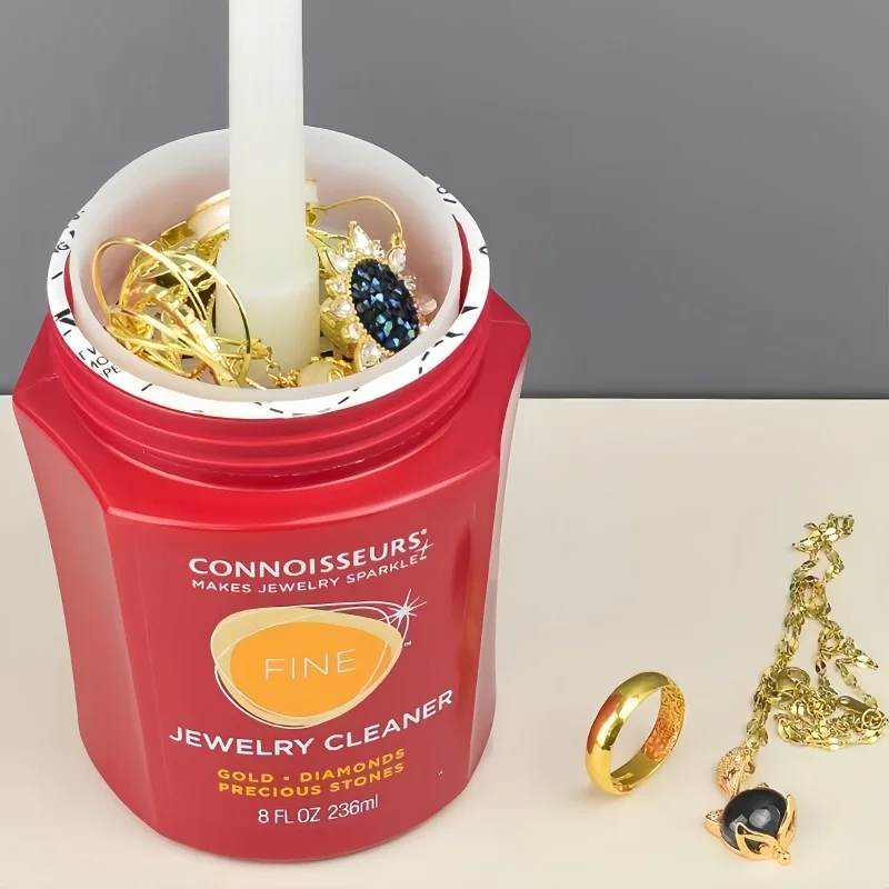 Gold & Silver Jewelry Cleaning Water - Tarnish Oxidation Remover, Safe Stain Remover, Non-Damaging Jewelry Maintenance