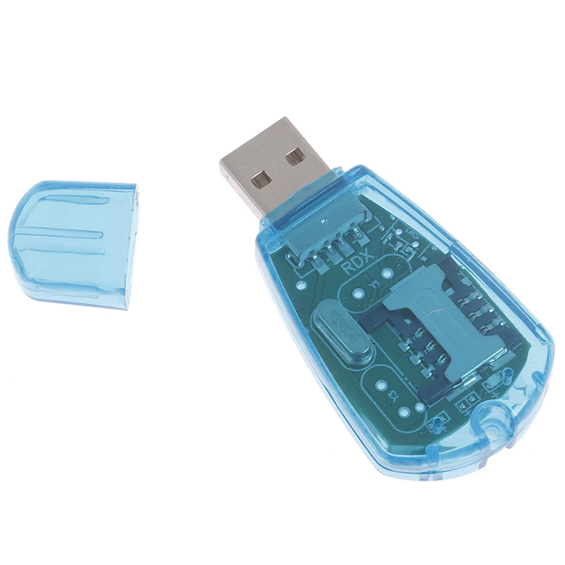 1Set Usb Sim Kaartlezer Kopiëren/Cloner Kit Sim Card Reader Gsm Cdma Sms Backup + Cd Sim kaartlezer