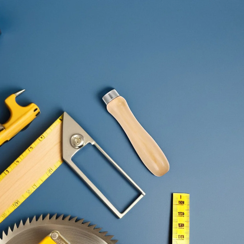 

3 pcs Wooden Handle Natural Wood Handle For File Replacement Compact Hand Tool For Woodworking Metal Filing Diy Carpenter Tools