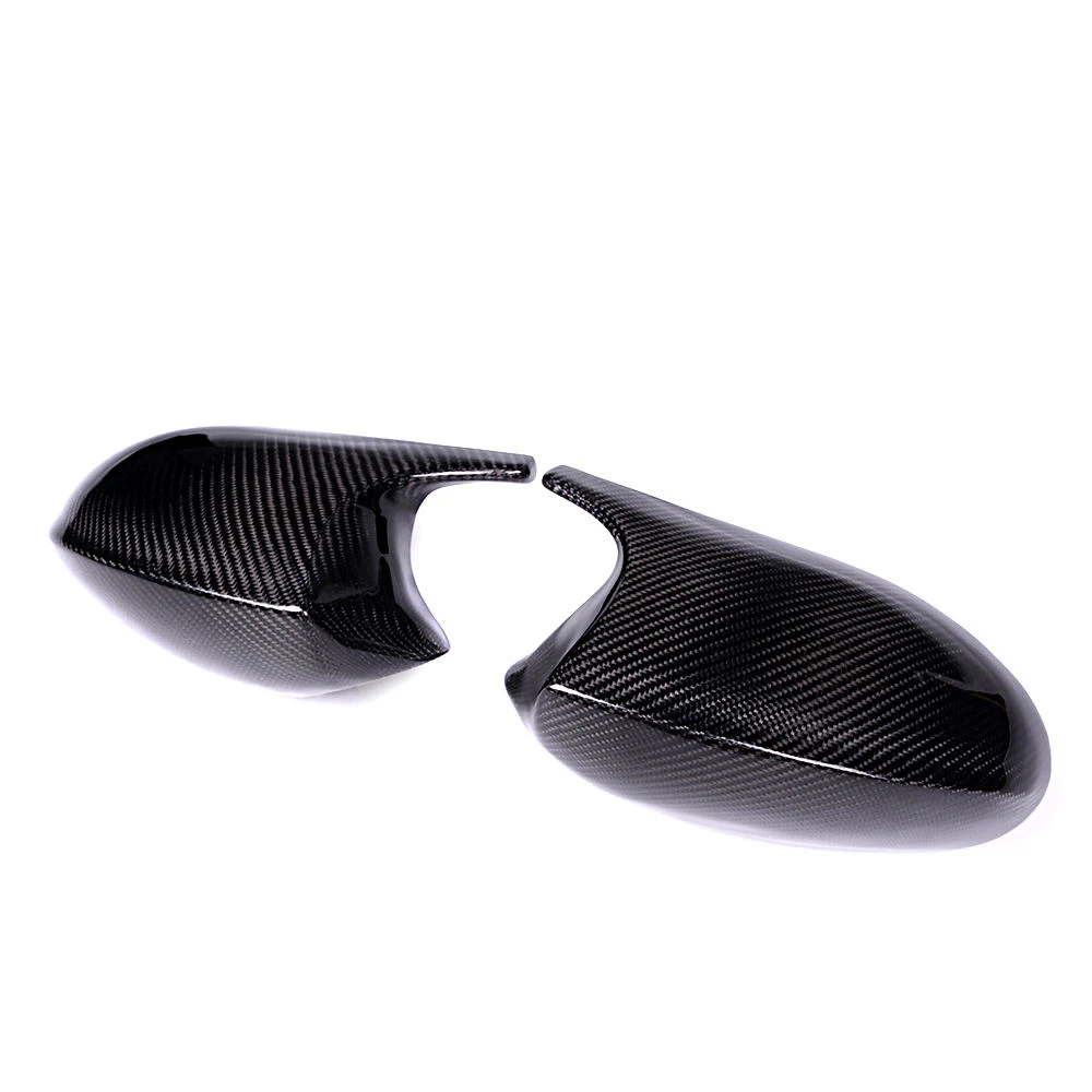 

Dry Carbon Side Door Rear View M Look Wing Mirror Housing CapsCovers for 3 Series E90 E92 E93 335i M3 2005+