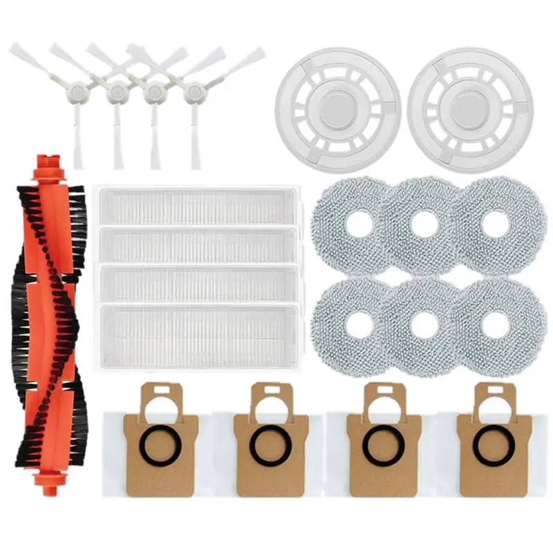 

Новый завод для Xiaomi Mijia M30 Pro, робот-пылесос, швабра, ткань, вакуумные мешки, аксессуары, основная боковая щетка, фильтр, запасные части