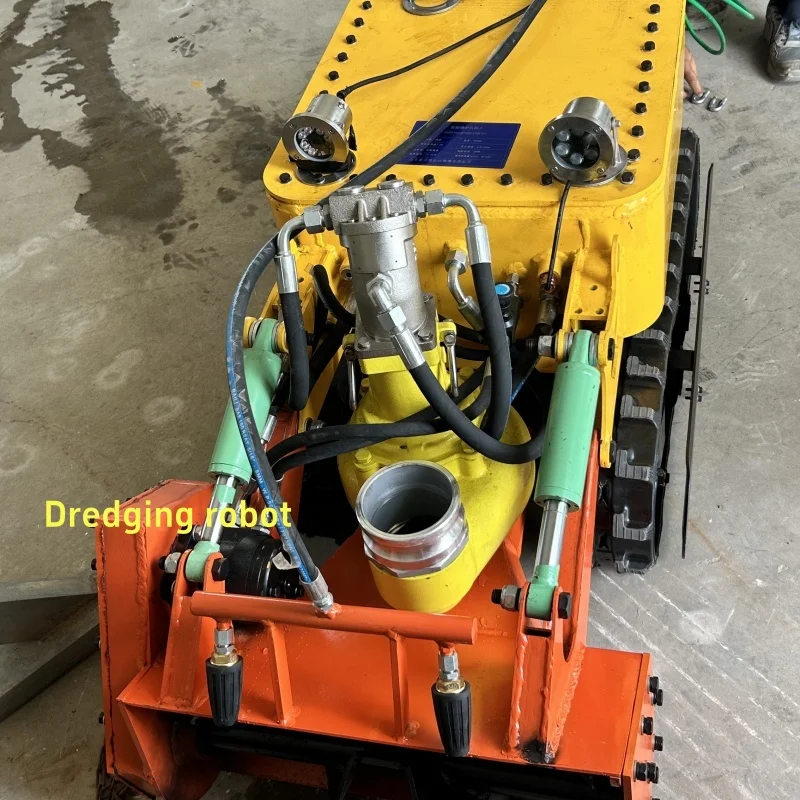 Dredging Robot Suitable For Culvert Box Culvert Detection And Dredging Fish Pond Dredging Robot Machine