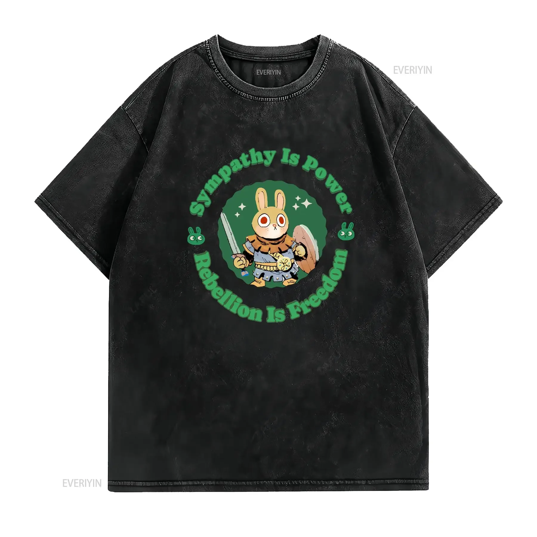 Root Board Game T Shirt Woodland Alliance Faction Sympathy is Power Rebellion Freedom Perfect for Fan Gamer vintage Washed Soft