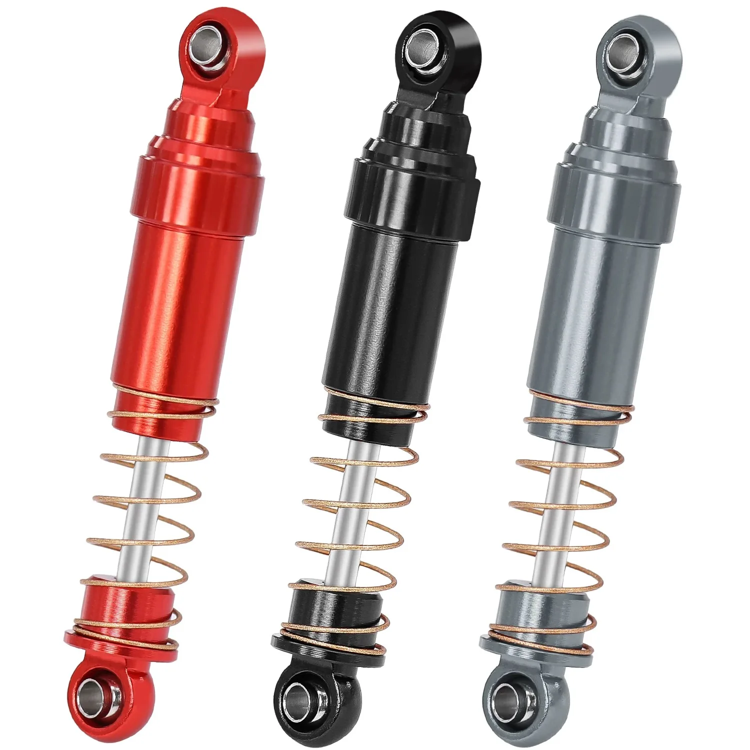 Amortiguador de aluminio de gran calibre de 52mm para 1/18 TRX4M Bronco Defender coche trepador de control remoto piezas de mejora