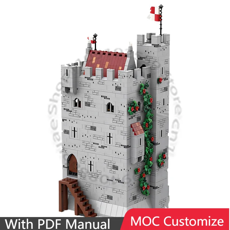 

3900 PCS Construction Tower House Series pt. 1 MOC Customize Modular Building Block Educational Popular DIY Festival Toy Gift