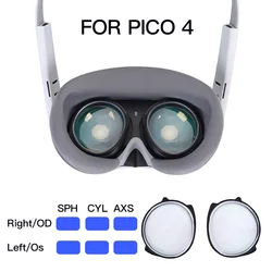 VR Prescription Lenses For Pico 4 Ultra Myopia Lens Anti Blue Glasses Magnetic Eyeglass Frame Quick Disassemble Accessories
