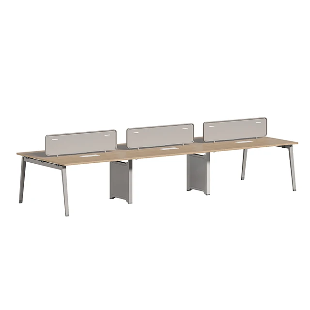 

Office Furniture Metal Table Communciate Office Desk For 6 People Use Workstation Desk