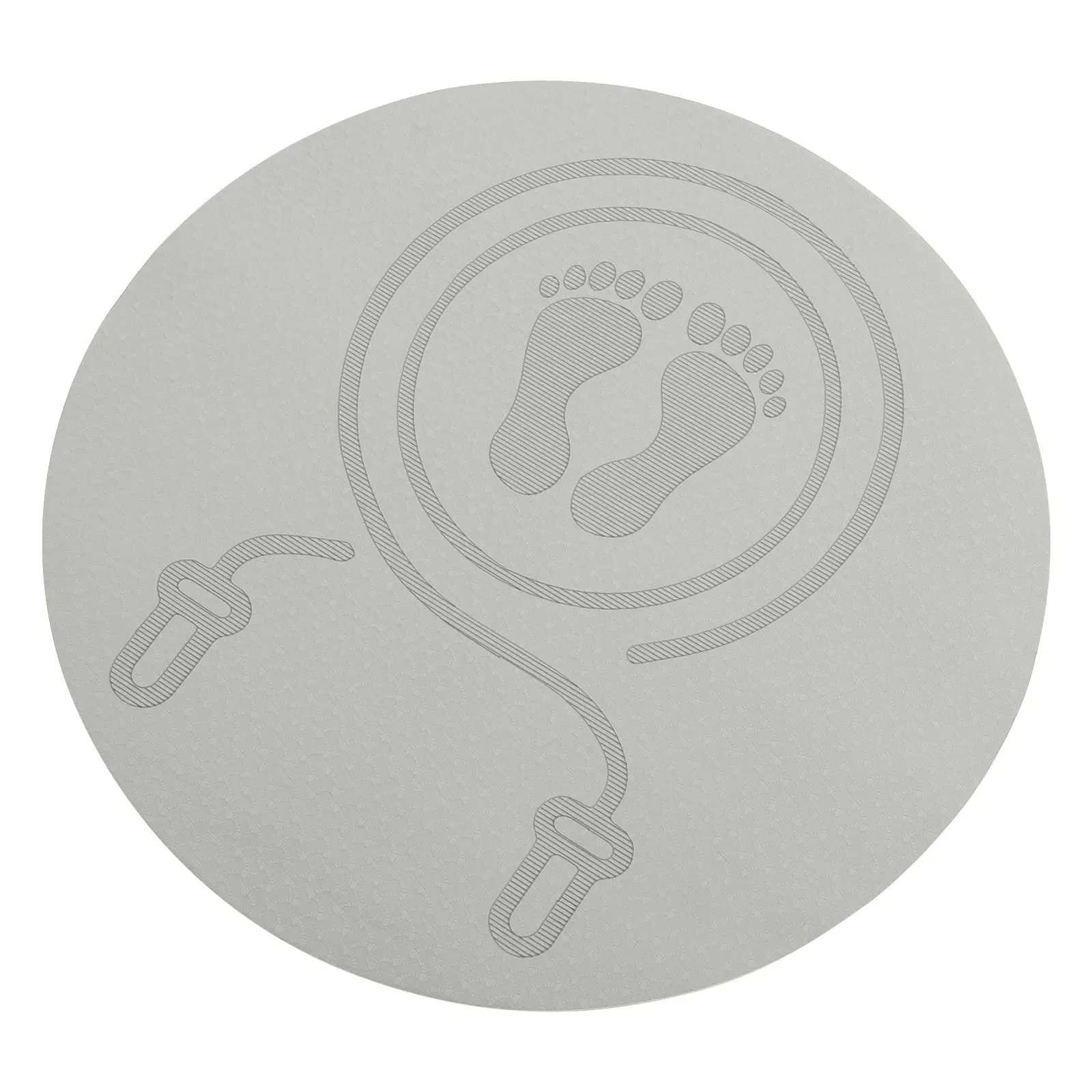 

Anti-slip TPE Jump Rope Mat Thicken Shock Absorbing Circle Yoga Workout Cushion Non-slip Floor Mats Sound Proof Exercise Pad
