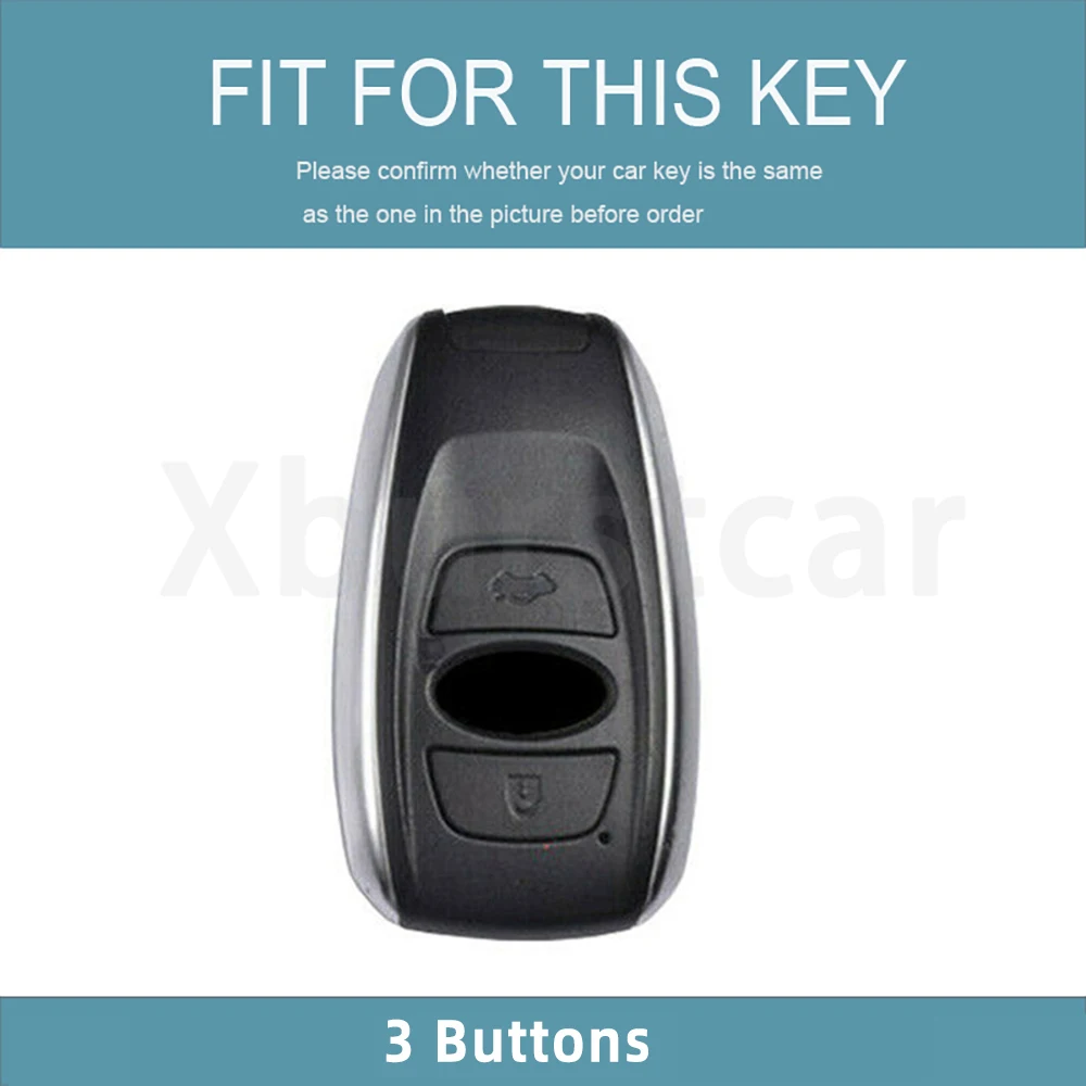 3 Buttons Keyless Fashion TPU Shell Fob Car Key Case Cover for Subaru Forester Xv Trezia BRZ Wrx Levorg Outback Legacy Impreza