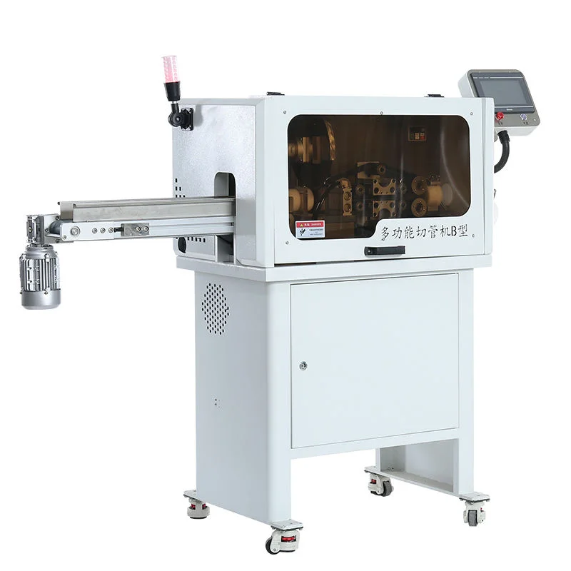 Multi-functional Pipe Cutting Machine for New Energy EV Wiring Harness and Charging Pile Processing