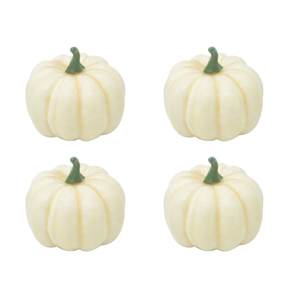 

12 Pcs Foam Pumpkin Decoration Simulation Halloween Supplies Mini Pumpkins Fake Baby Fall Decorations for Home