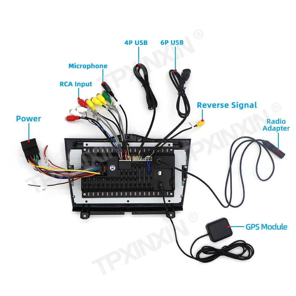 7 Inch Car Radio For LADA VESTA 2015~2018 Android 13 Multimedia Screen GPS Navigation plug and play With BT 4G Head Unit